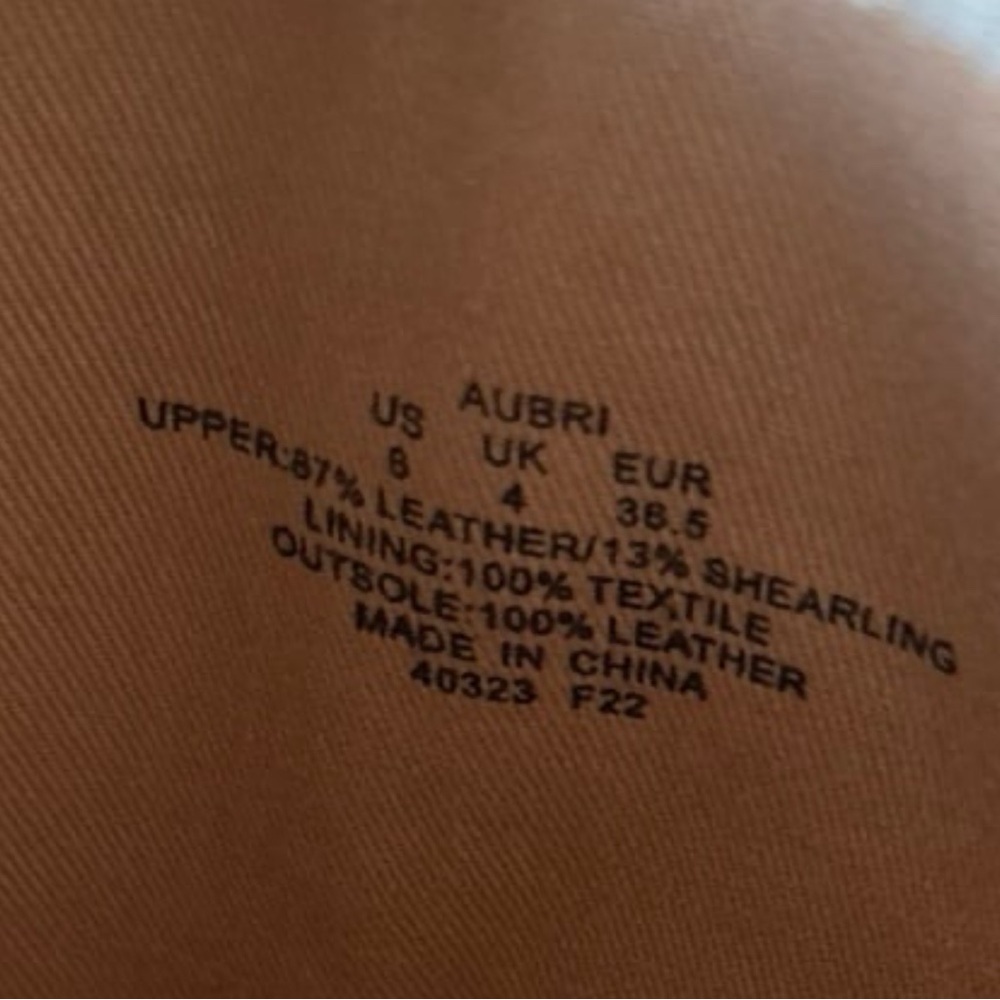 NWOB/UNWORN Lauren Ralph Lauren Suede and Shearling Pull-On Knee Boot in Size 6M - Picture 8 of 9